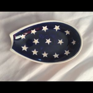 Polish Pottery Spoon Trivet